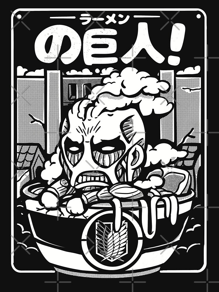 Titans Ramen by MuloPops Unisex , , , Long Sleeve Tee
