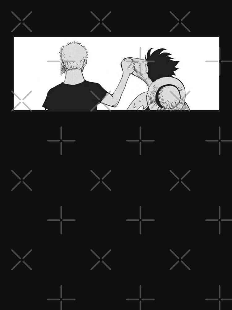 luffy and zoro by sandsgnn Unisex , , , Long Sleeve Tee