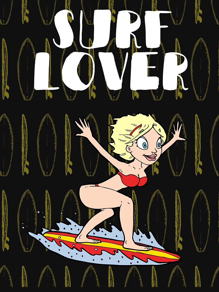 SURF LOVER by MJ96-PRO Unisex , , , Long Sleeve Tee