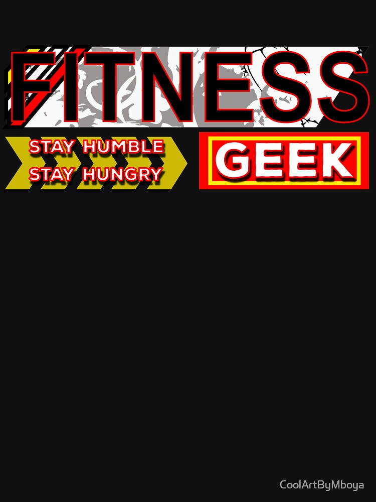 Pursue Fitness | Fitness Geek | Fitmc by CoolArtByMboya Unisex , , , Long Sleeve Tee
