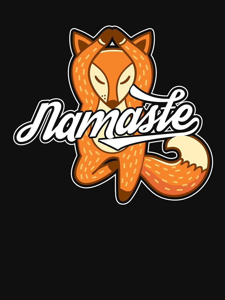 Namaste- yoga design by Cutebutfunny Unisex , , , Long Sleeve Tee