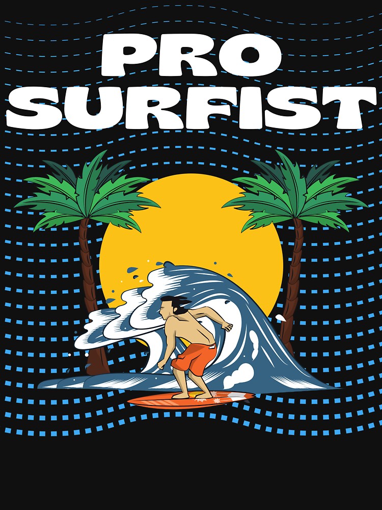 THE PRO SURFIST by MJ96-PRO Unisex , , , Long Sleeve Tee