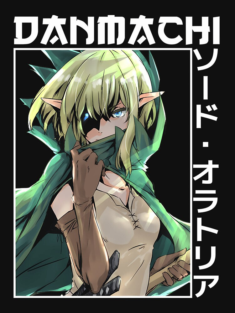 Ryuu Lion DanMachi Anime Girl Waifu by EdwardNm Unisex , , , Long Sleeve Tee