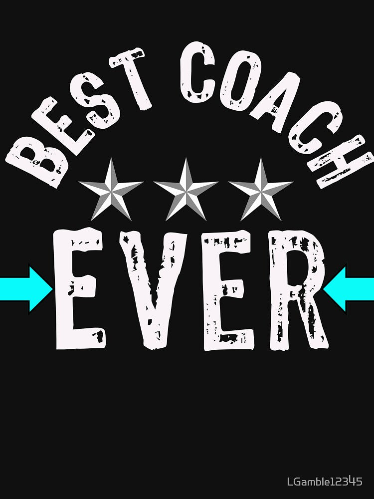 Awesome Best Sofball Coach Ever Softball Appreciation Gift by LGamble12345