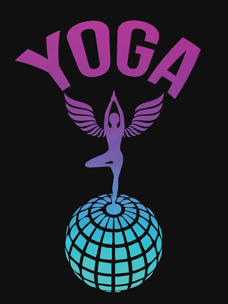 Yoga is the key! by Cutebutfunny Unisex , , , Long Sleeve Tee