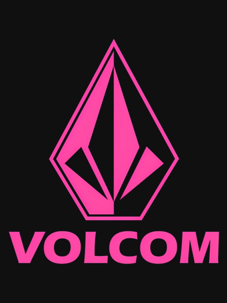 Pink Volc Surfing Logo by PaulNormand4 Unisex , , , Long Sleeve Tee