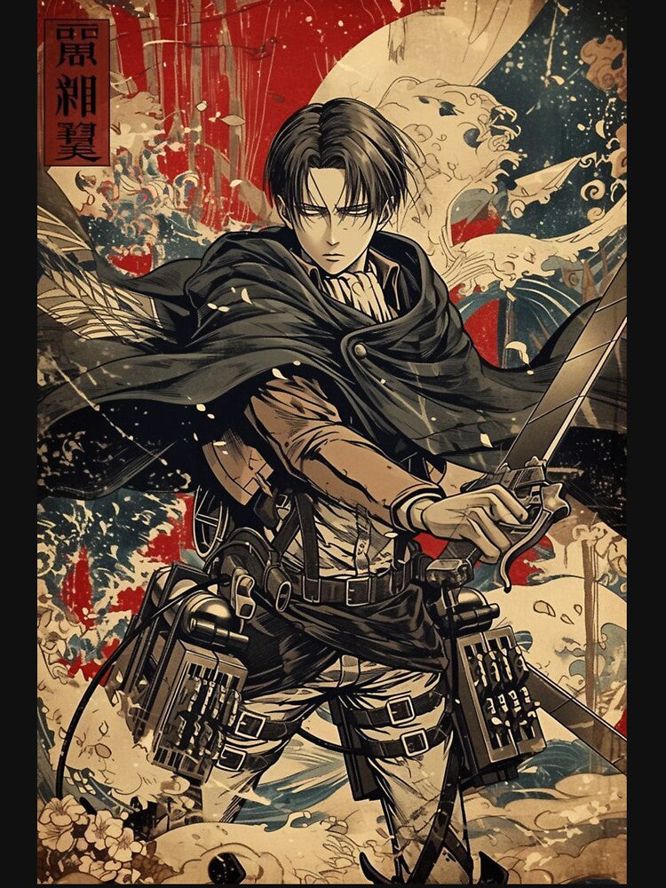 Levi Ackerman by DanaMechaela Unisex , , , Long Sleeve Tee