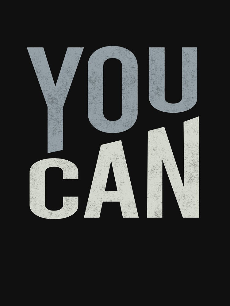 Fitness Motivation You Can by whyitsme Unisex , , , Long Sleeve Tee