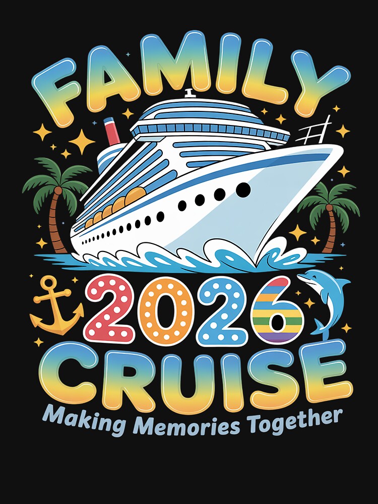 Family Cruise Squad 2026 Group Matching Summer Vacation by grounabslaninal