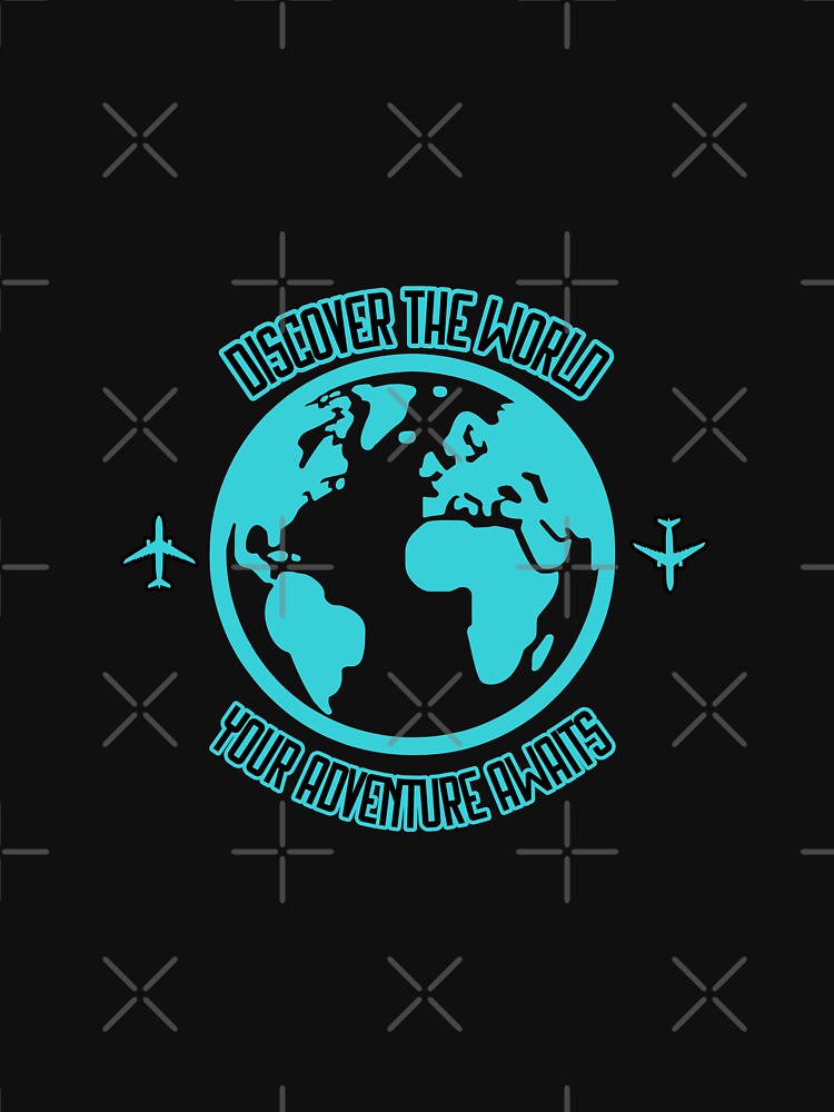 Discover The World by Saim776 Unisex , , , Long Sleeve Tee