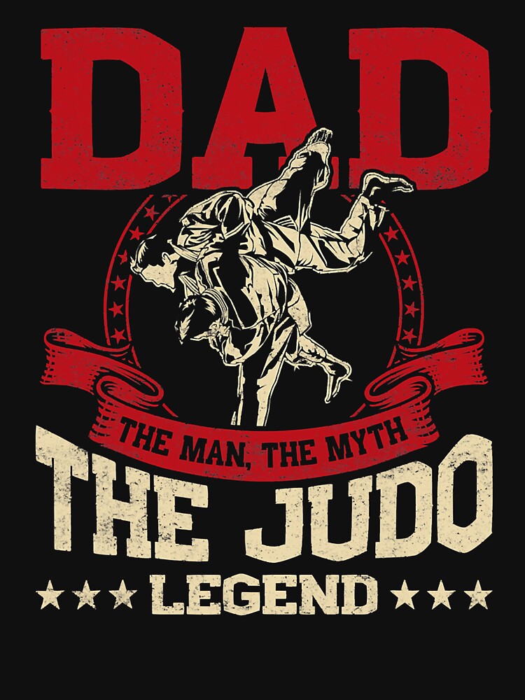 Dad The Man The Myth The Judo Legend by Leon-Alexander Unisex , , , Long Sleeve Tee