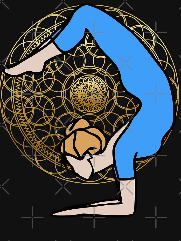 Yoga Pose by ImasStore Unisex , , , Long Sleeve Tee