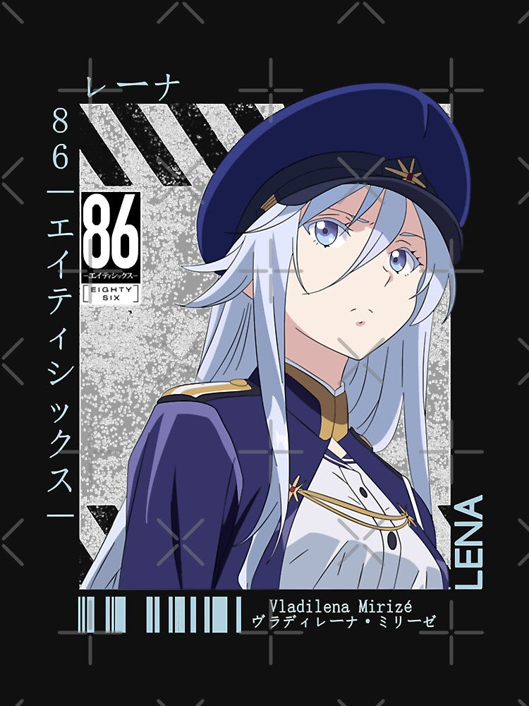 86 Eighty Six Anime Science Fiction Light Novel Manga Series Written Asato Lena Retro by MatteoElliott