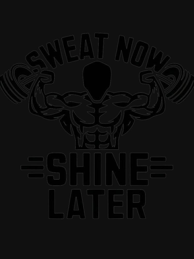 Sweat Now Shine Later Fitness Motivation by ArtByYunus Unisex , , , Long Sleeve Tee