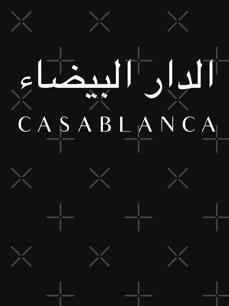 CASABLANCA by Bododobird Unisex , , , Long Sleeve Tee