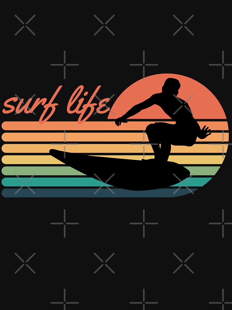 Surf Life by FrescoNat Unisex , , , Long Sleeve Tee
