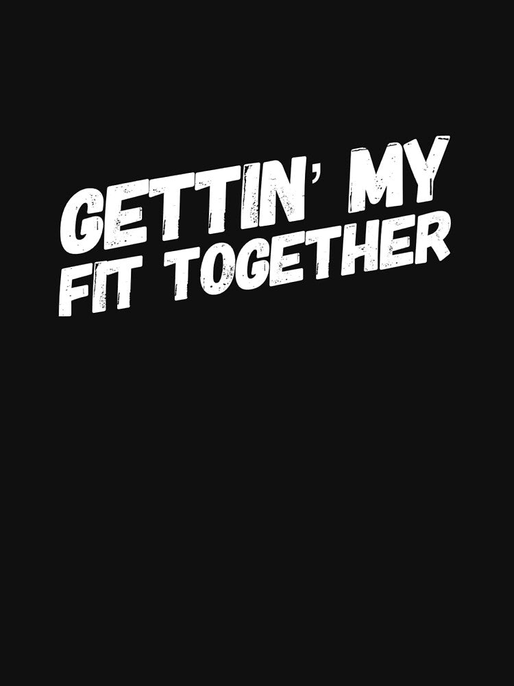 Gettin' My Fit Together by keriannhill Unisex , , , Long Sleeve Tee