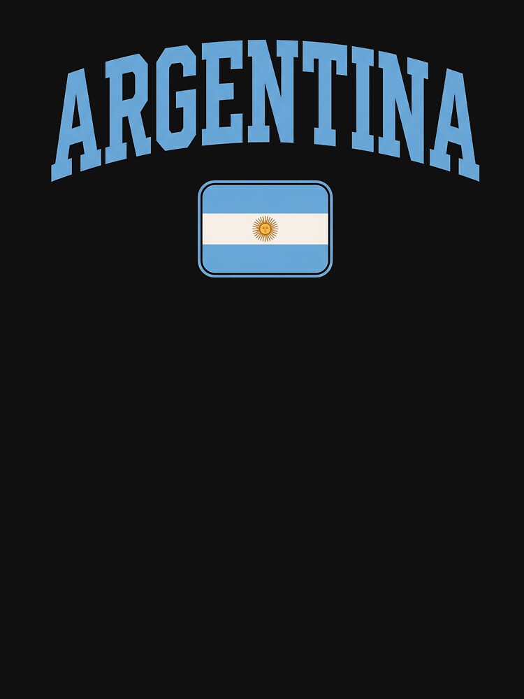 Argentina National Pride Argentinian Fan by SofenArt