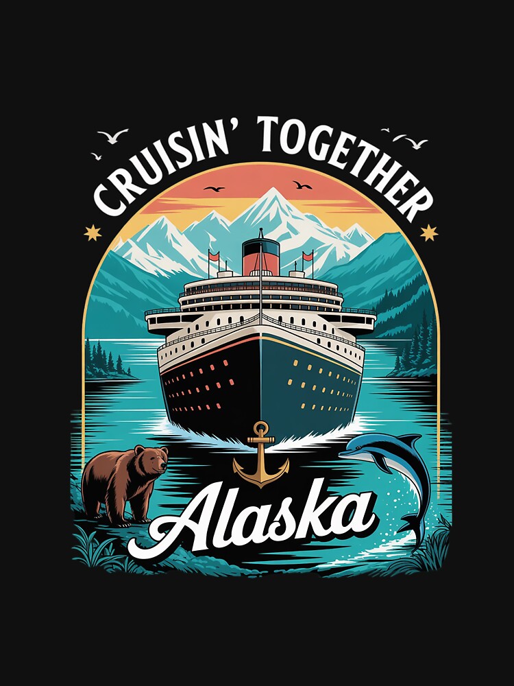 Matching Family Men Women Kids Girl Boy Alaska Cruise 2025 by AquaKiev