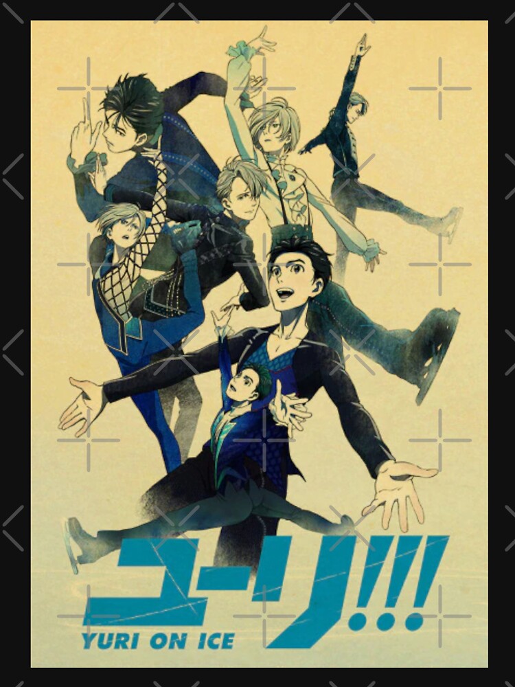 yuri on ice design , yuri on ice new anime design for you by dogokir Unisex , , , Long Sleeve Tee