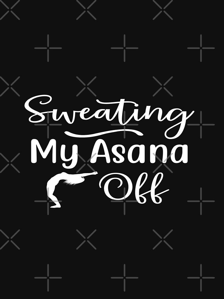 Sweating my asana off by phassystore Unisex , , , Long Sleeve Tee