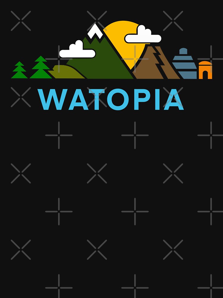 Zwift Watopia by TheosTshirts Unisex , , , Long Sleeve Tee
