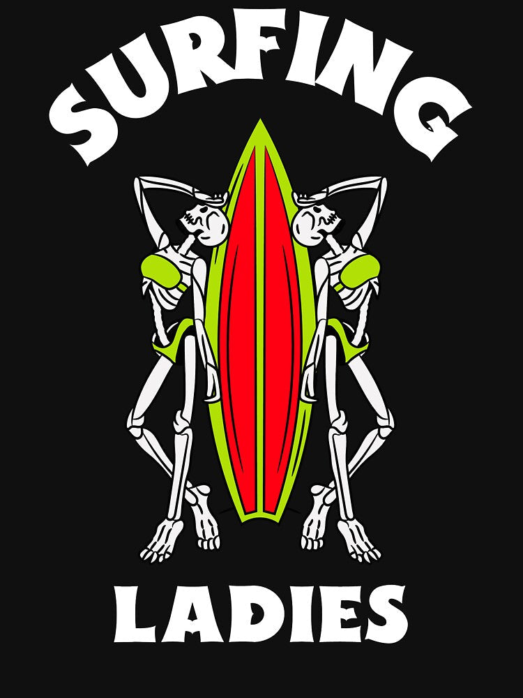 THE SURFING LADIES by MJ96-PRO Unisex , , , Long Sleeve Tee