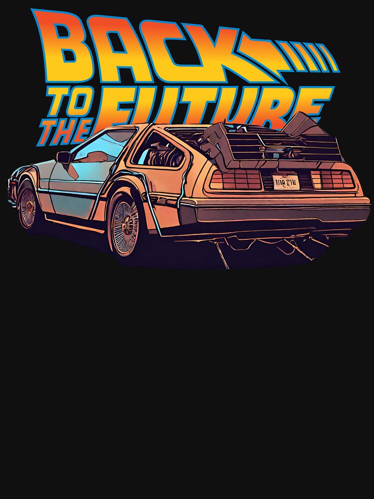 Back To The Future by PolishPowerShop Unisex , , , Long Sleeve Tee