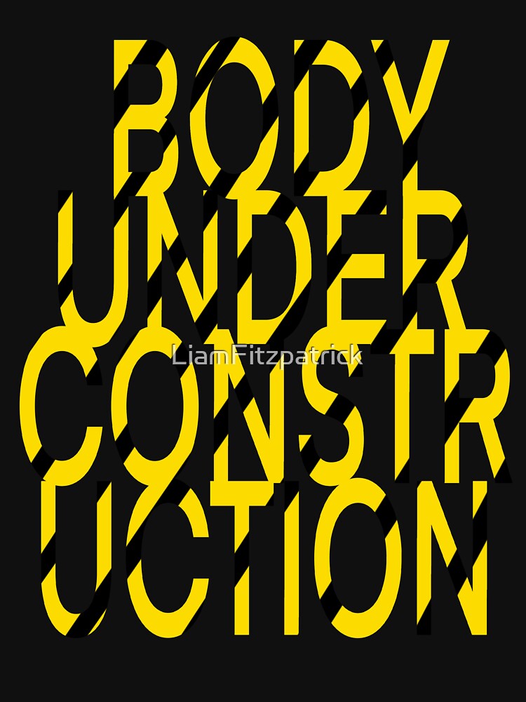 Body under construction fitness motivation by LiamFitzpatrick Unisex , , , Long Sleeve Tee