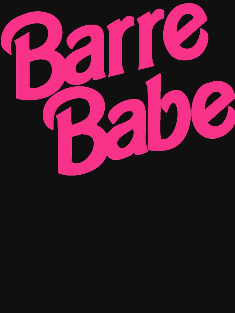 Barre Babe (90s) by jarvinargas Unisex , , , Long Sleeve Tee