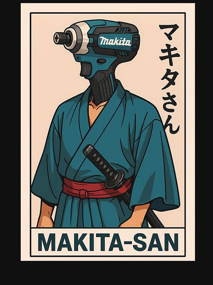 Makita-San (Original) Anime Japanese Style by Captain-Jawx Unisex , , , Long Sleeve Tee