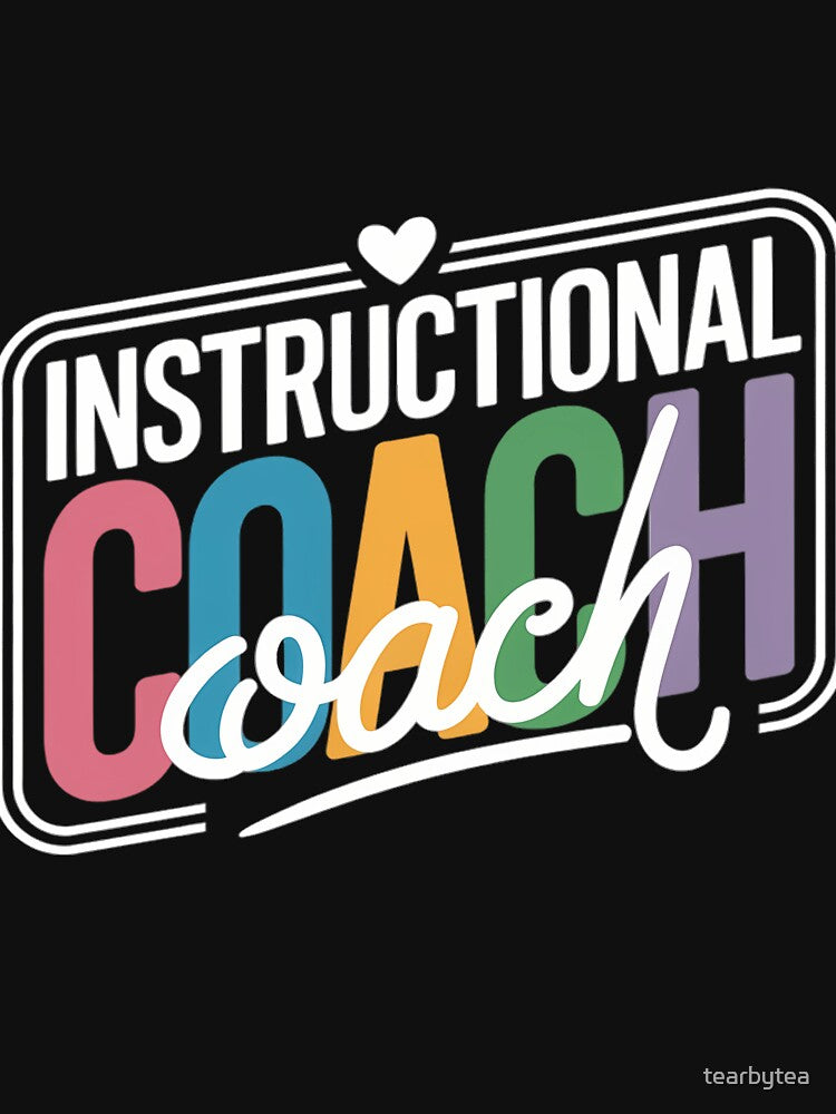 Instructional Coach School Cute Academic Specialist Teacher by tearbytea