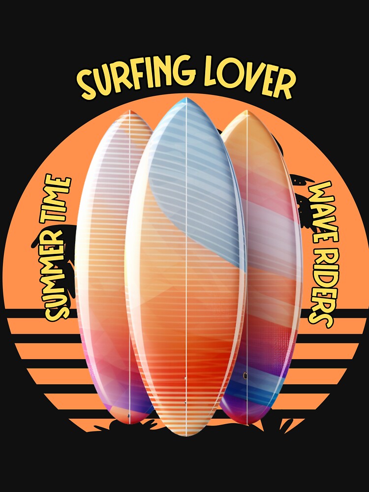 Surfing lover by HarriPaloma Unisex , , , Long Sleeve Tee