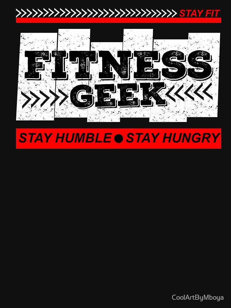 Pursue Fitness | Fitness Geek | Fitmc | Humbling by CoolArtByMboya Unisex , , , Long Sleeve Tee