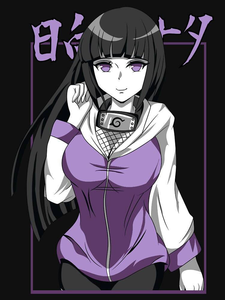 Hinata Hyûga by menisheem Unisex , , , Long Sleeve Tee