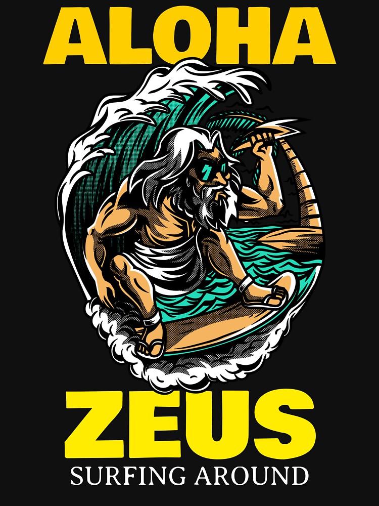 ALOHA ZEUS by MJ96-PRO Unisex , , , Long Sleeve Tee