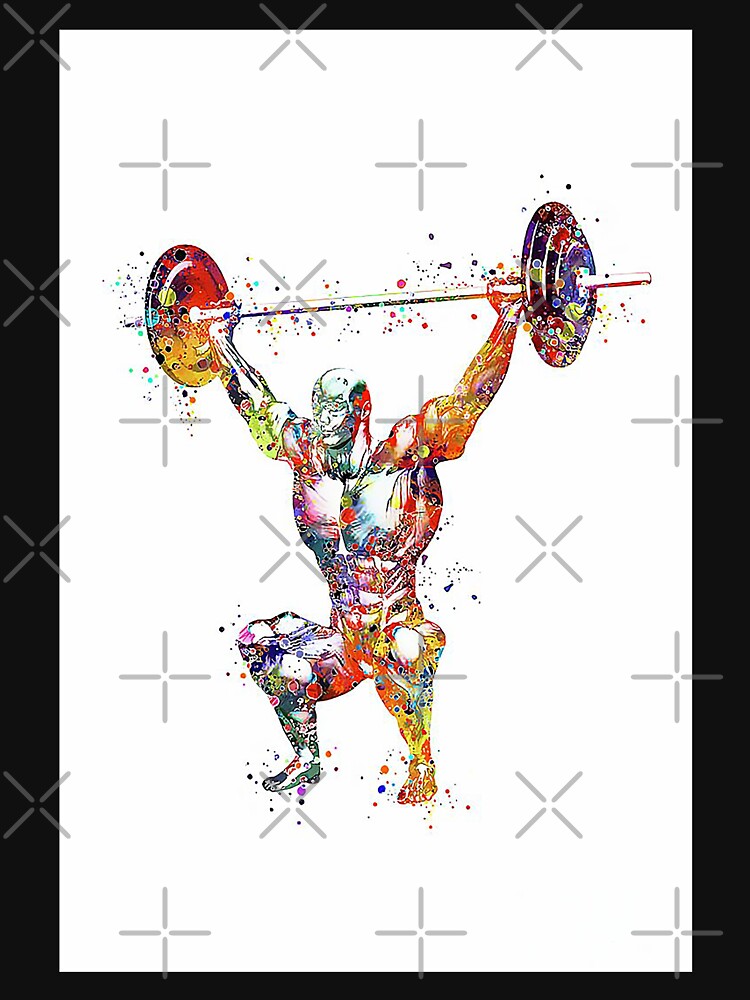 Fitness Art by ALISONABBOTTAU Unisex , , , Long Sleeve Tee