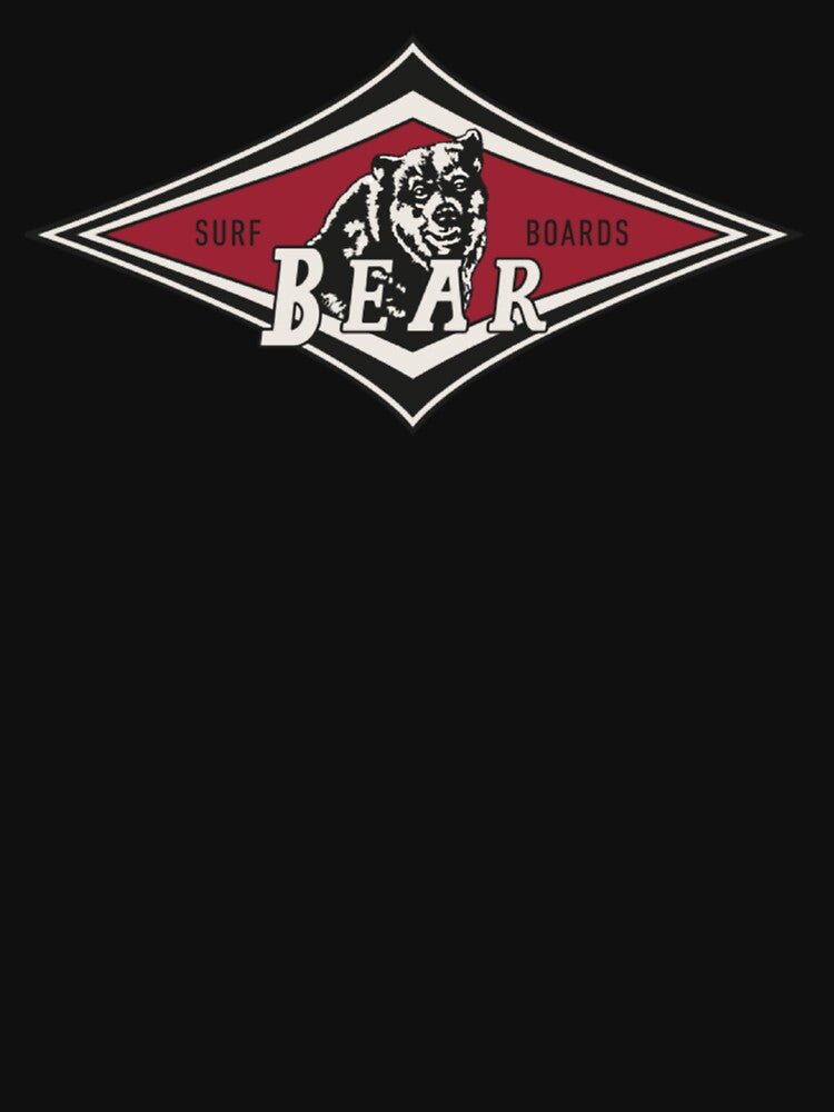 Surfing Bear Big Wednesday Cult Surfboard Surf Diamond by Nilesh Kantharia Unisex , , , Long Sleeve Tee
