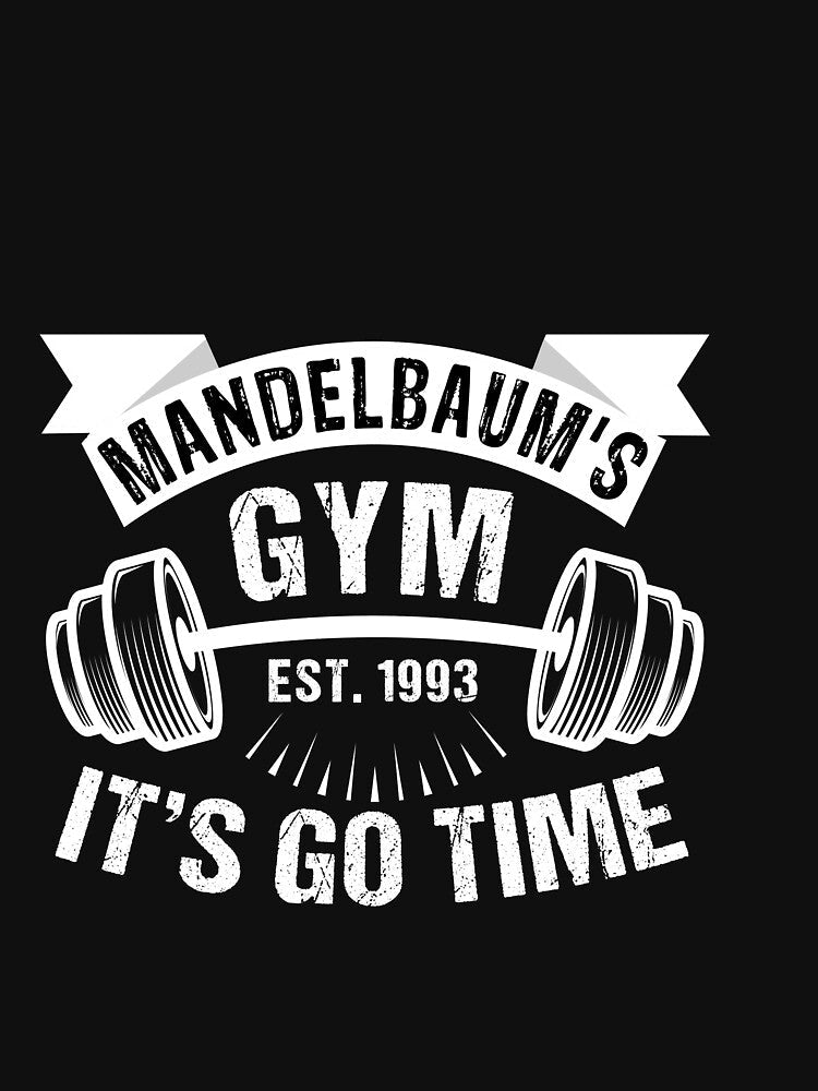 MANDELBAUM'S GYM EST. 1993 IT'S GO TIME by Billy Wong Unisex , , , Long Sleeve Tee