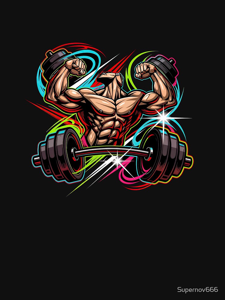 Unstoppable Beast: Power Up Your Passion by ForeverPrintsOK Unisex , , , Long Sleeve Tee