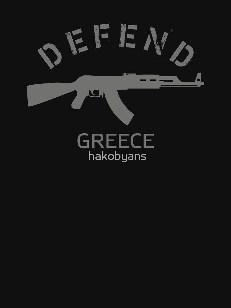 Defend Greece by hakobyans Unisex , , , Long Sleeve Tee