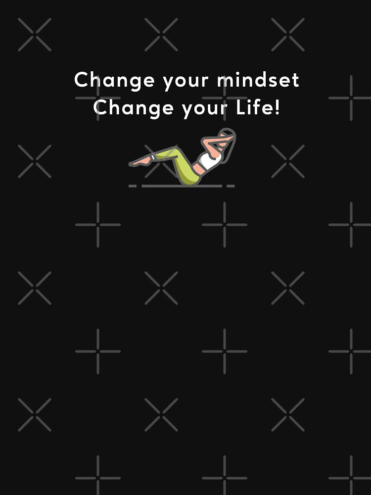 Change your mindset, Change your life workout tee by Viralvibes92 Unisex , , , Long Sleeve Tee