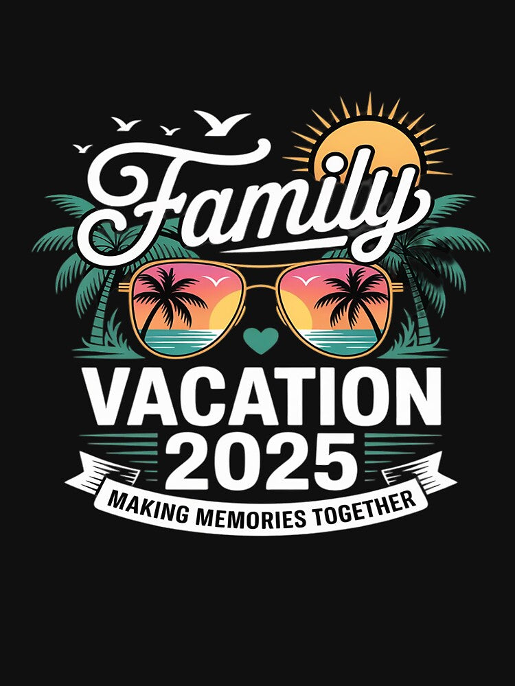 Family Vacation 2025 Beach Matching Family Summer Vacation by PeteHomenick