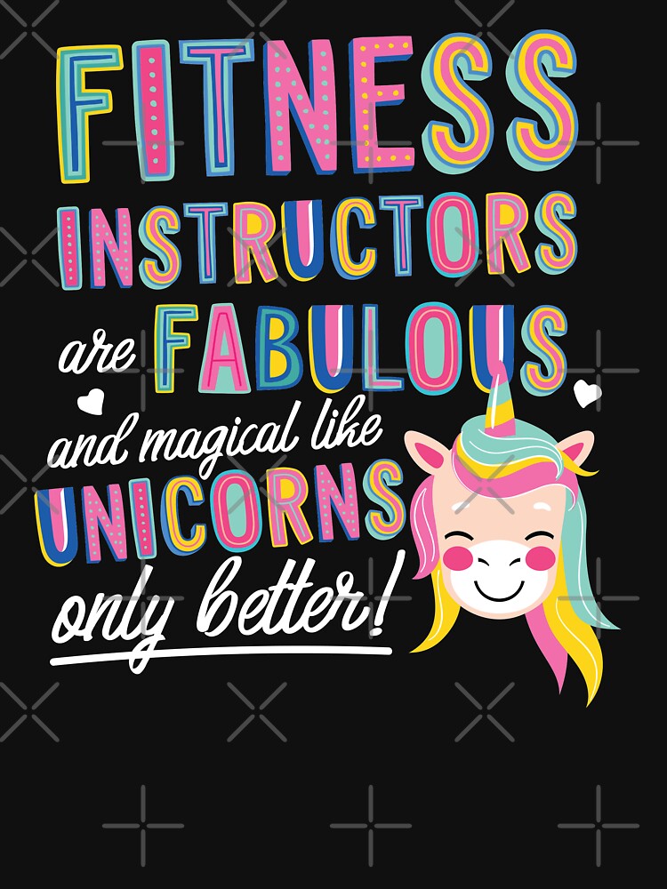 Fitness Instructors are like Unicorns Gift Idea by betternotes Unisex , , , Long Sleeve Tee