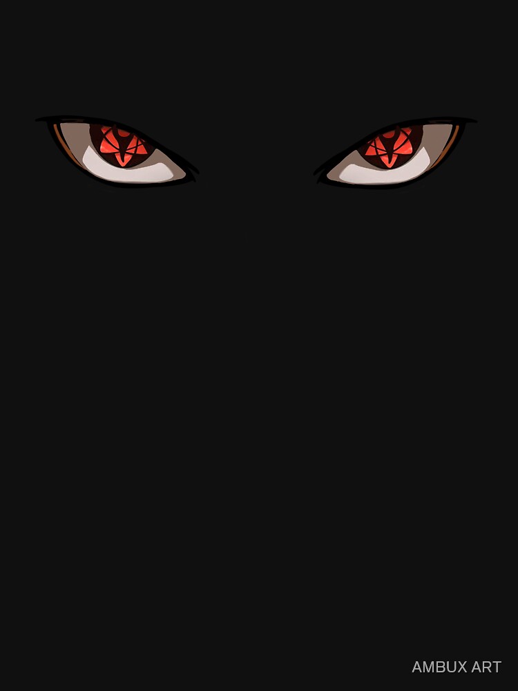 Red Eyes Tomoe - ninja by AMBUX ART Unisex , , , Long Sleeve Tee