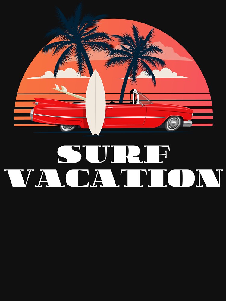 THE SURF VACATION by MJ96-PRO Unisex , , , Long Sleeve Tee