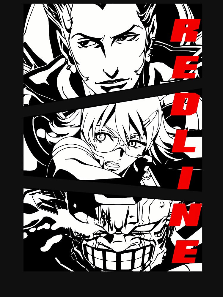 Redline Anime by gluchcossaiz Unisex , , , Long Sleeve Tee