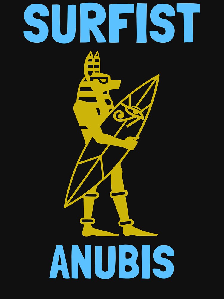 THE SURFIST ANUBIS by MJ96-PRO Unisex , , , Long Sleeve Tee