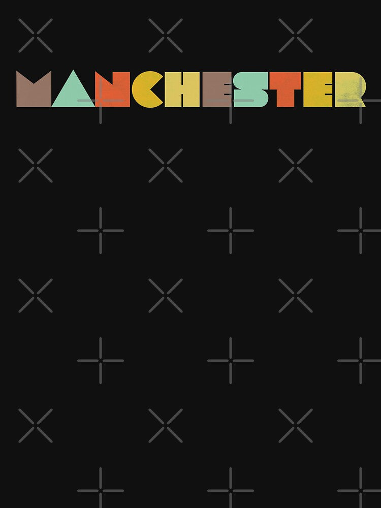 Manchester Vintage by designkitsch Unisex , , , Long Sleeve Tee