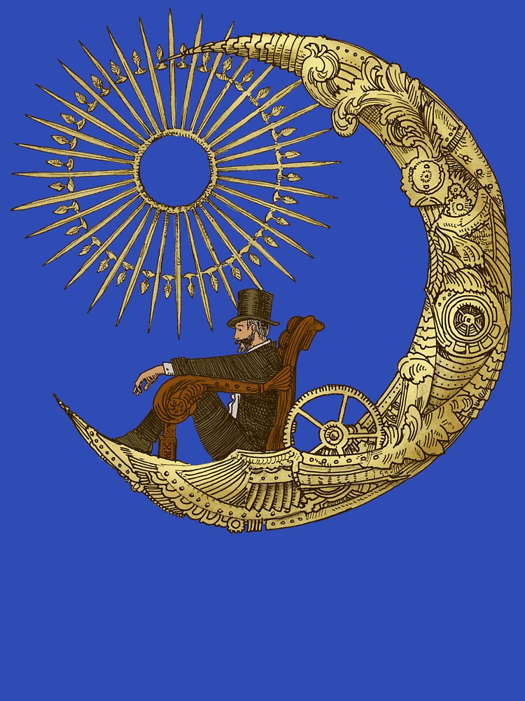 Moon Travel by opifan Unisex , , , Long Sleeve Tee